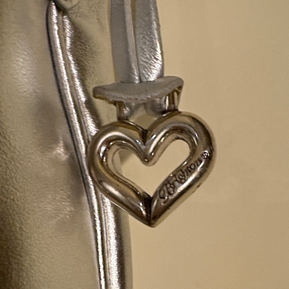 Brighton Silver Chain Strap Women's Bag NEW - Picture 3 of 10